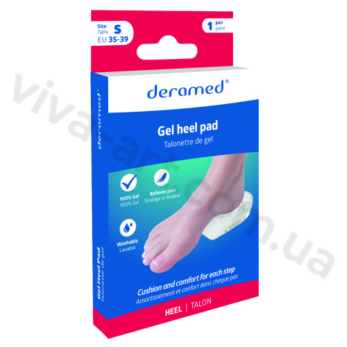 Подпяточник гелевый, комфортный для усталых ног, размер на выбор, пара.